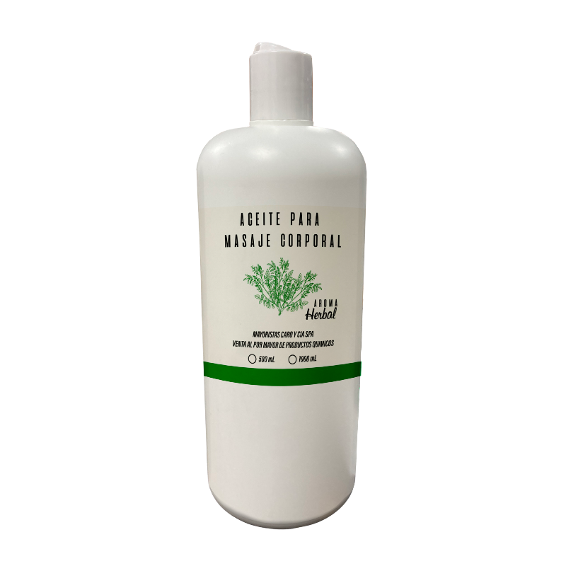 Aceite Para Masajes, Relajación Y Dranaje Linfático 1L