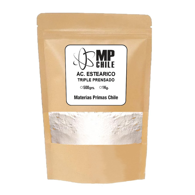 Ácido Esteárico 1Kg – Emulsionante y Estabilizante de Alta Pureza