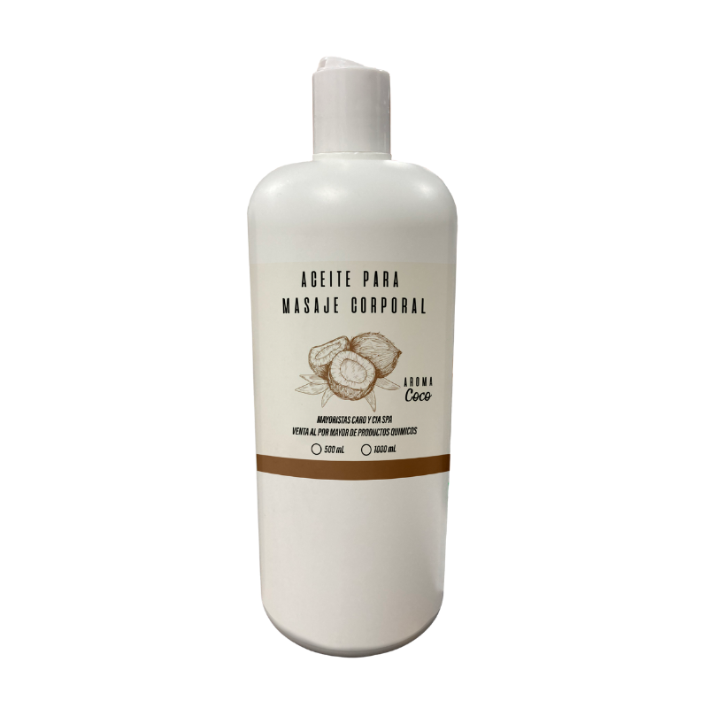 Aceite Para Masajes, Relajación Y Dranaje Linfático 1L