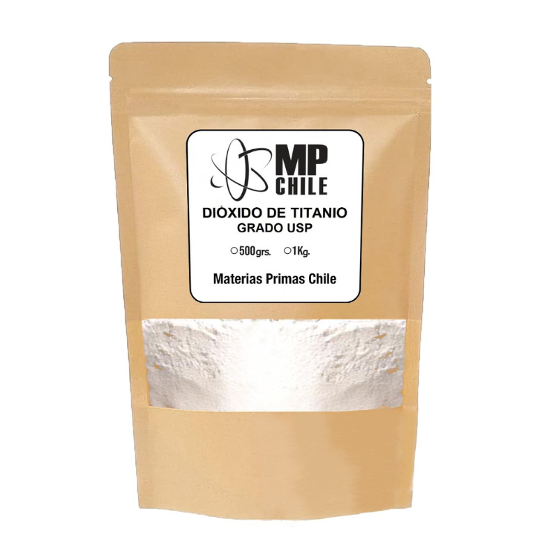 Dióxido de Titanio USP 1 kg – Pigmento Blanco para Productos Alimenticios de Alta Calidad