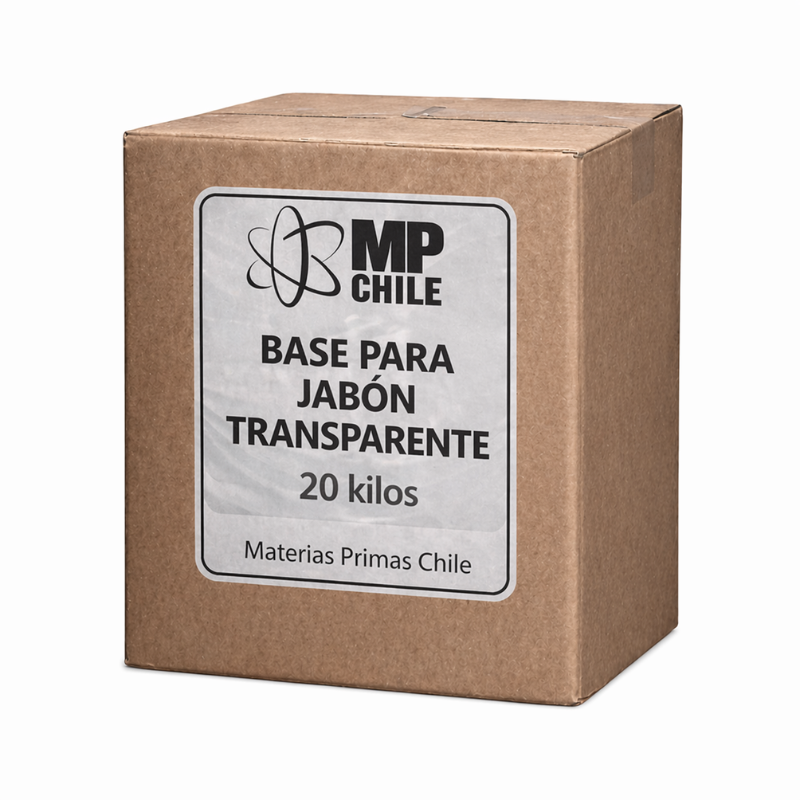Base Para Jabón Transparente - Caja 20Kg
