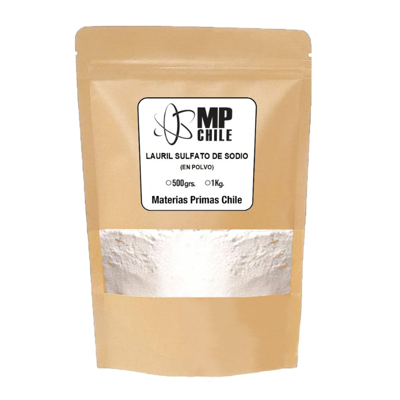 Lauril Sulfato de Sodio en Polvo 1kg – Detergente y Agente Espumante para Cosmética e Industria