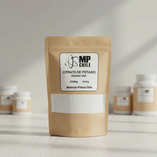Citrato de Potasio en Polvo Grado USP 1kg – Suplemento Mineral para Equilibrio Electrolítico y Salud Muscular