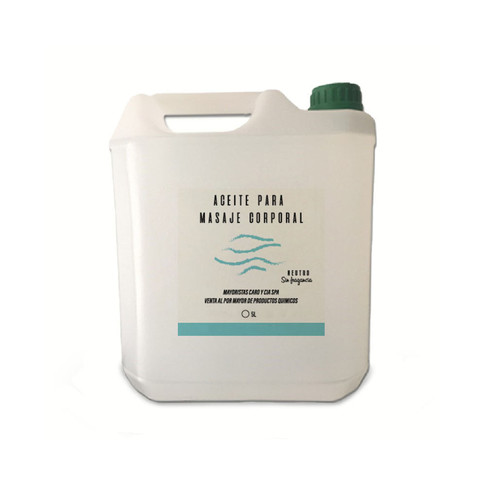 Aceite Para Masajes, Relajación Y Dranaje Linfático 5L
