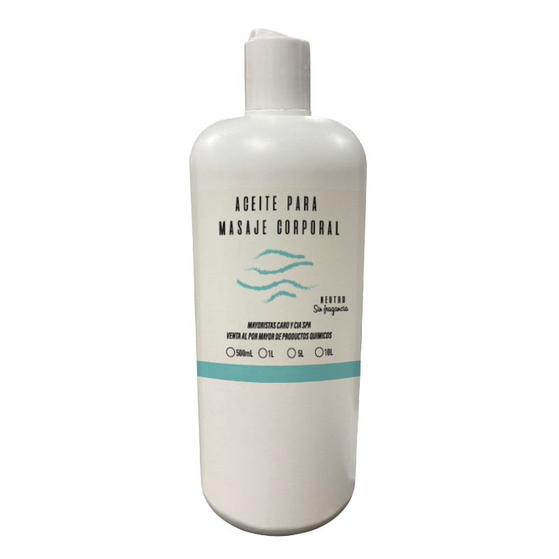 Aceite Para Masajes, Relajación Y Dranaje Linfático 1L