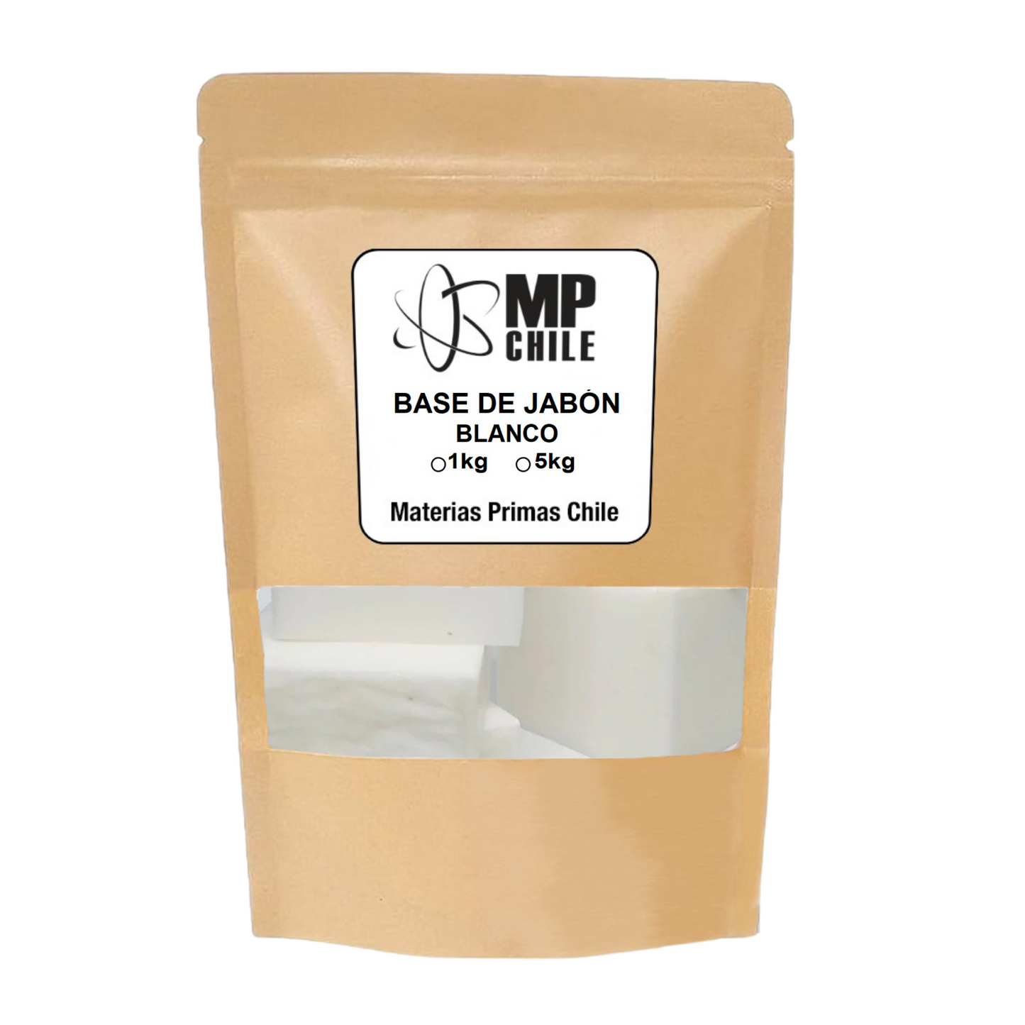Base Para Jabon Glicerina Blanca Opaca 1Kg