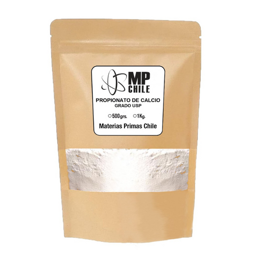 Propionato de Calcio USP 1 kg – Conservante y Agente Antibacteriano de Alta Calidad