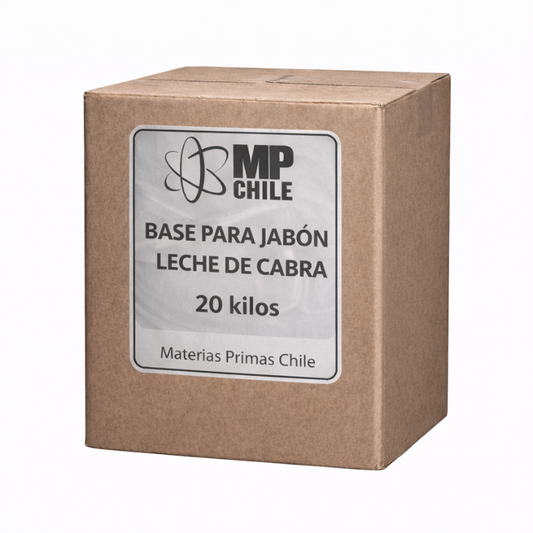 Base Para Jabón Leche De Cabra - Caja 20Kg