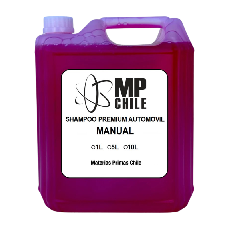 🚙 Shampoo para Automóvil 5 LT 🫧 Limpieza Profunda y Segura