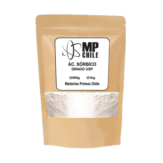 Ácido Sórbico 500g USP – Conservante Natural y Antimicrobiano para Alimentos y Cosméticos