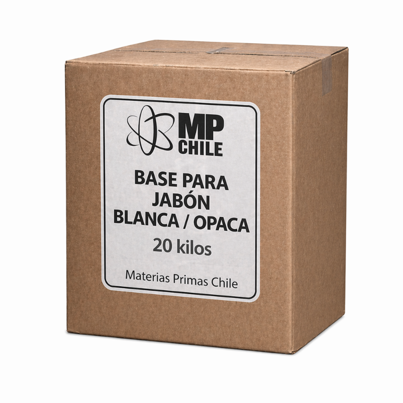 Base Para Jabón Blanca/Opaca - Caja 20Kg