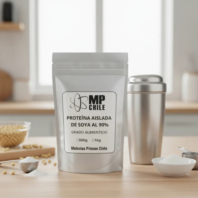 Proteína Aislada De Soya 90% Grado Alimenticio 1Kg