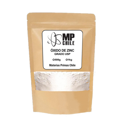 Óxido de Zinc 500g USP – Protector Solar y Aditivo para Cosmética de Alta Calidad