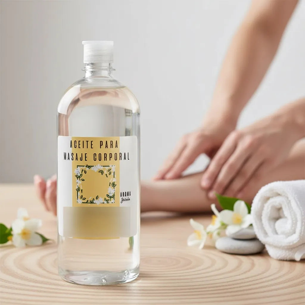 Aceite Para Masajes, Relajación Y Dranaje Linfático 1L