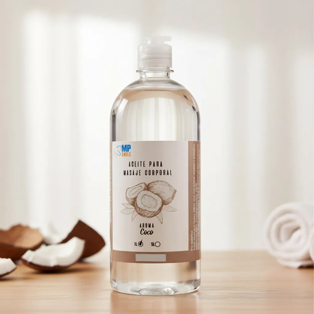 Aceite Para Masajes, Relajación Y Dranaje Linfático 1L