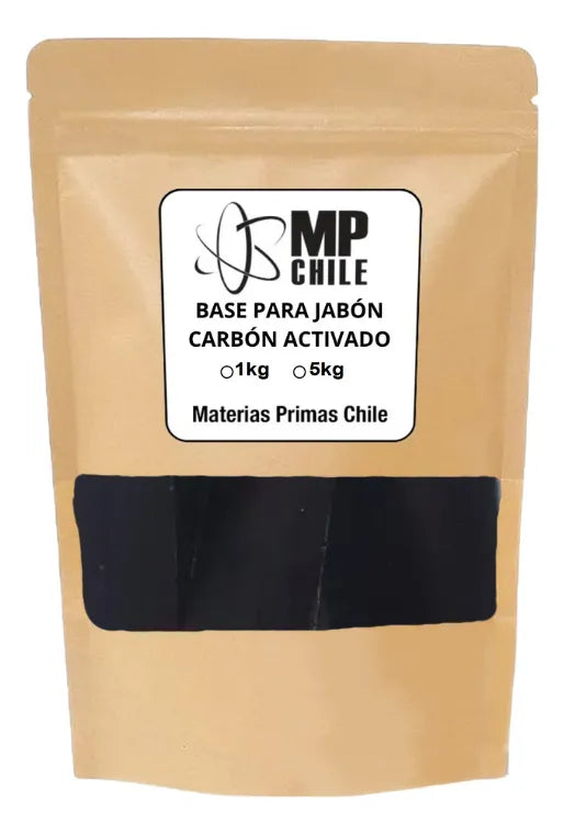 Base Para Jabón Carbón Activado 1kg - Premium