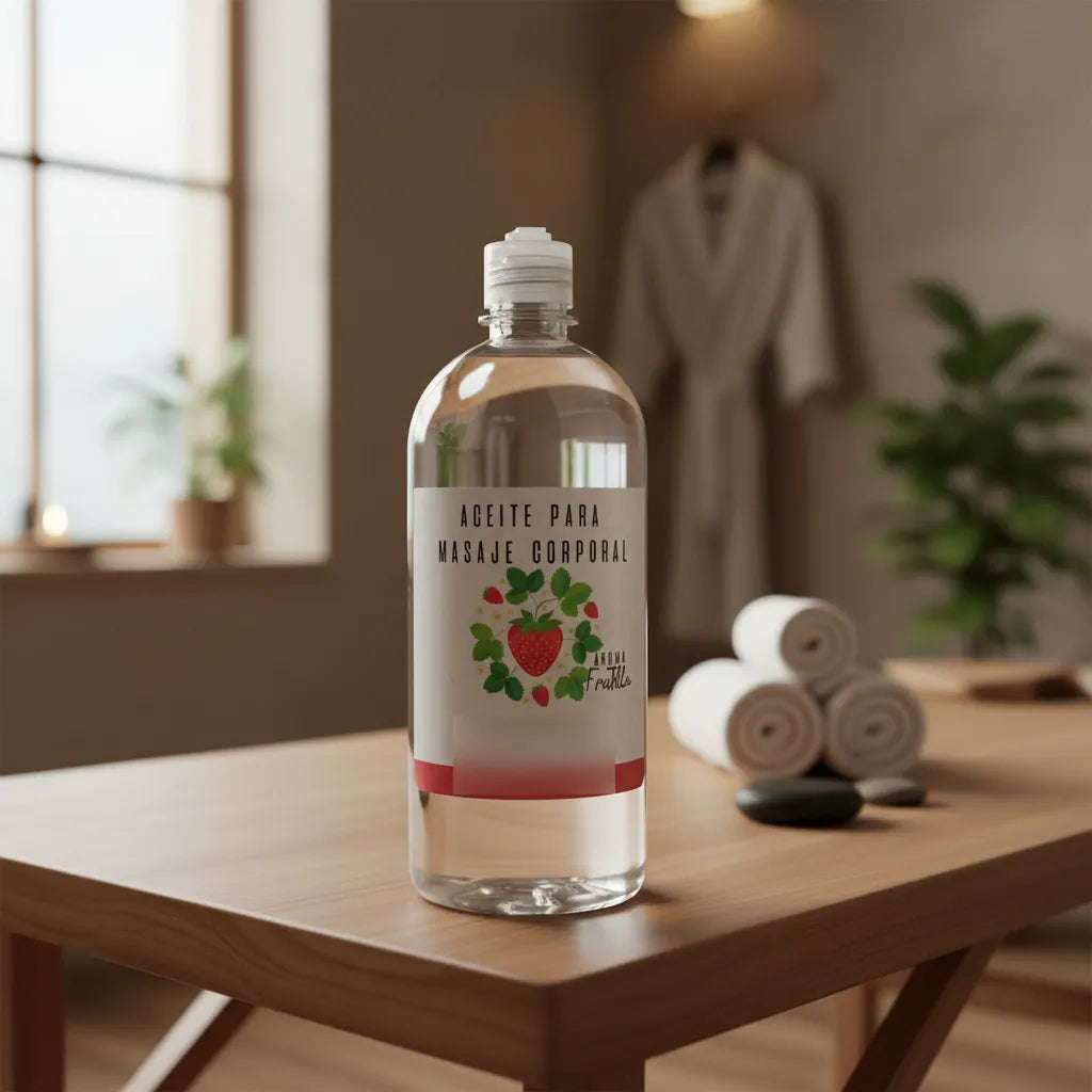 Aceite Para Masajes, Relajación Y Dranaje Linfático 1L