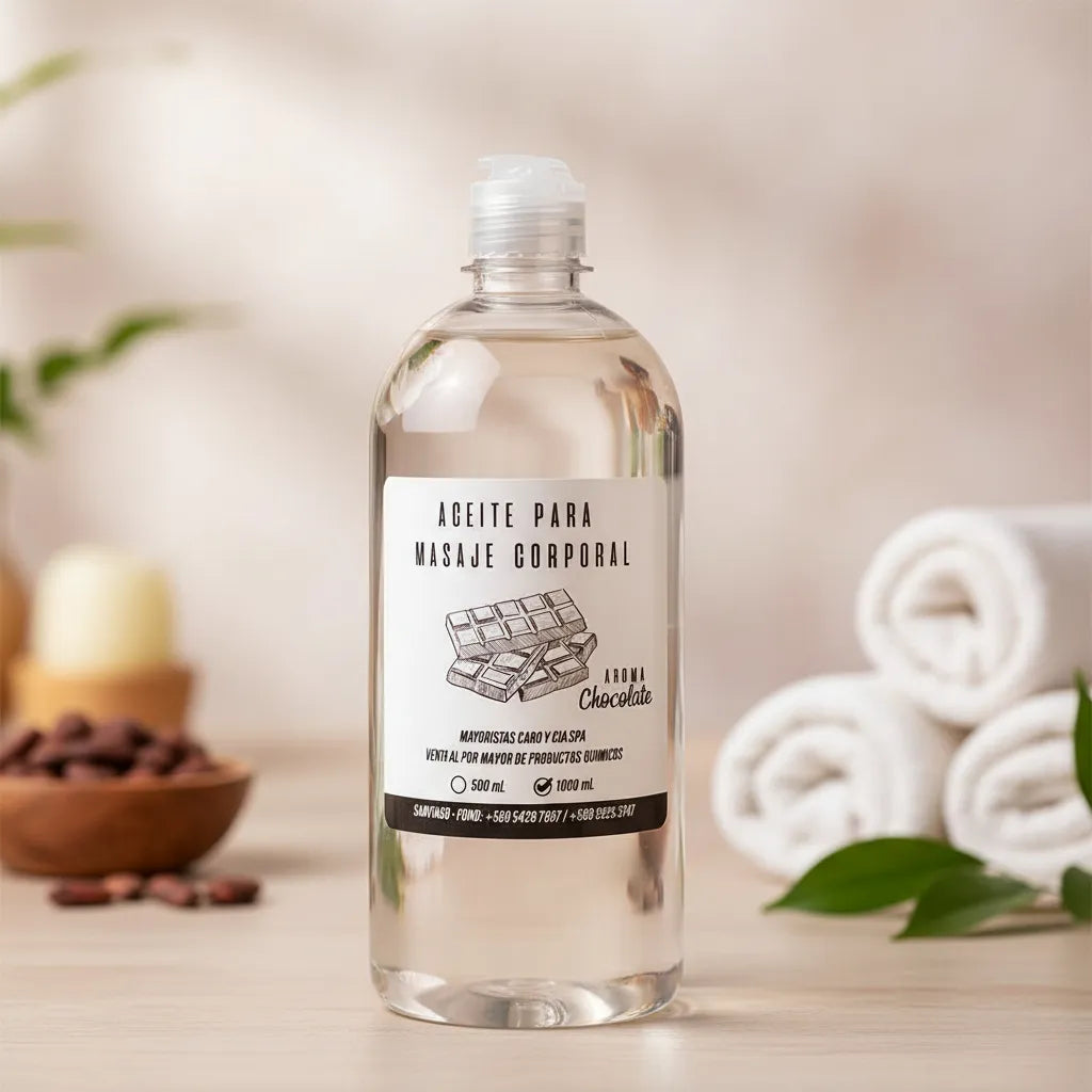 Aceite Para Masajes, Relajación Y Dranaje Linfático 1L