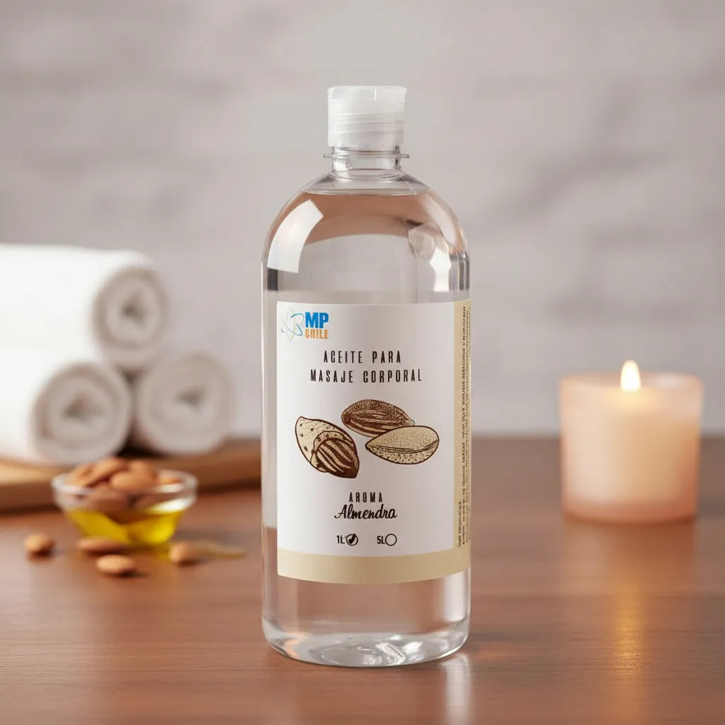 Aceite Para Masajes, Relajación Y Dranaje Linfático 1L