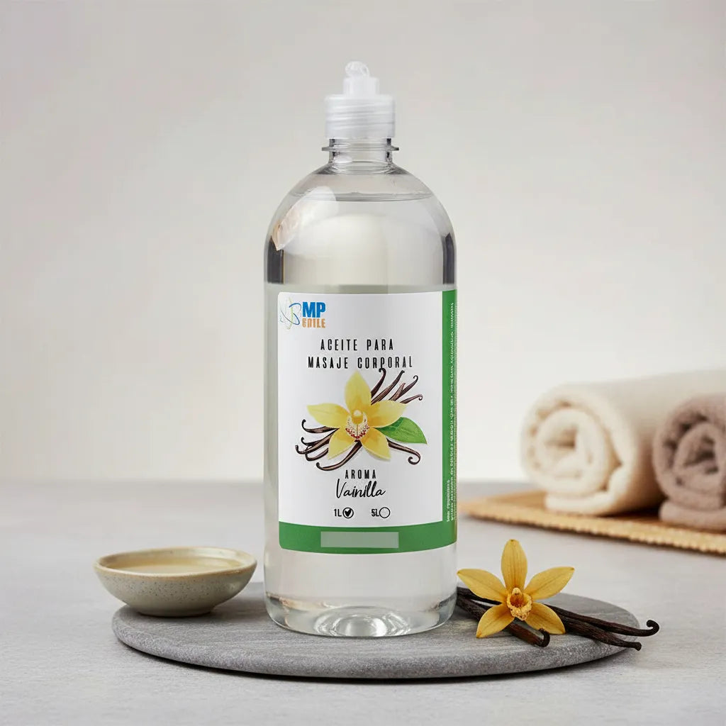 Aceite Para Masajes, Relajación Y Dranaje Linfático 1L