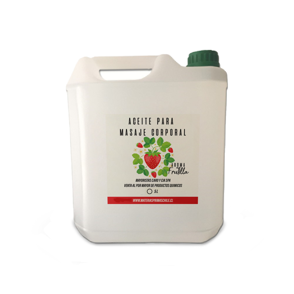 Aceite Para Masajes, Relajación Y Dranaje Linfático 5L
