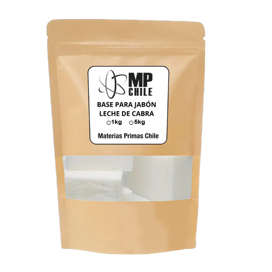 Base Para Jabón Leche De Cabra 1kg - Premium