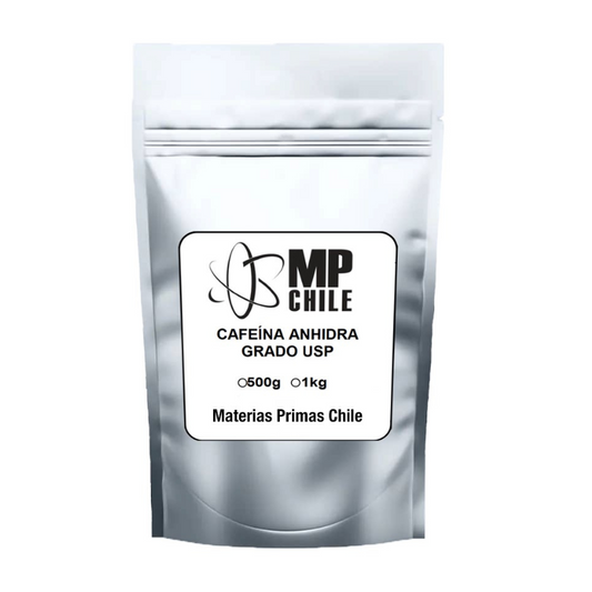 Cafeína Anhidra 500gr | Alta Pureza |Concentración | Energía | Premium